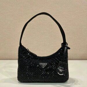 PRADA Prada Hobo Bag Handbag Shoulder Bag Black